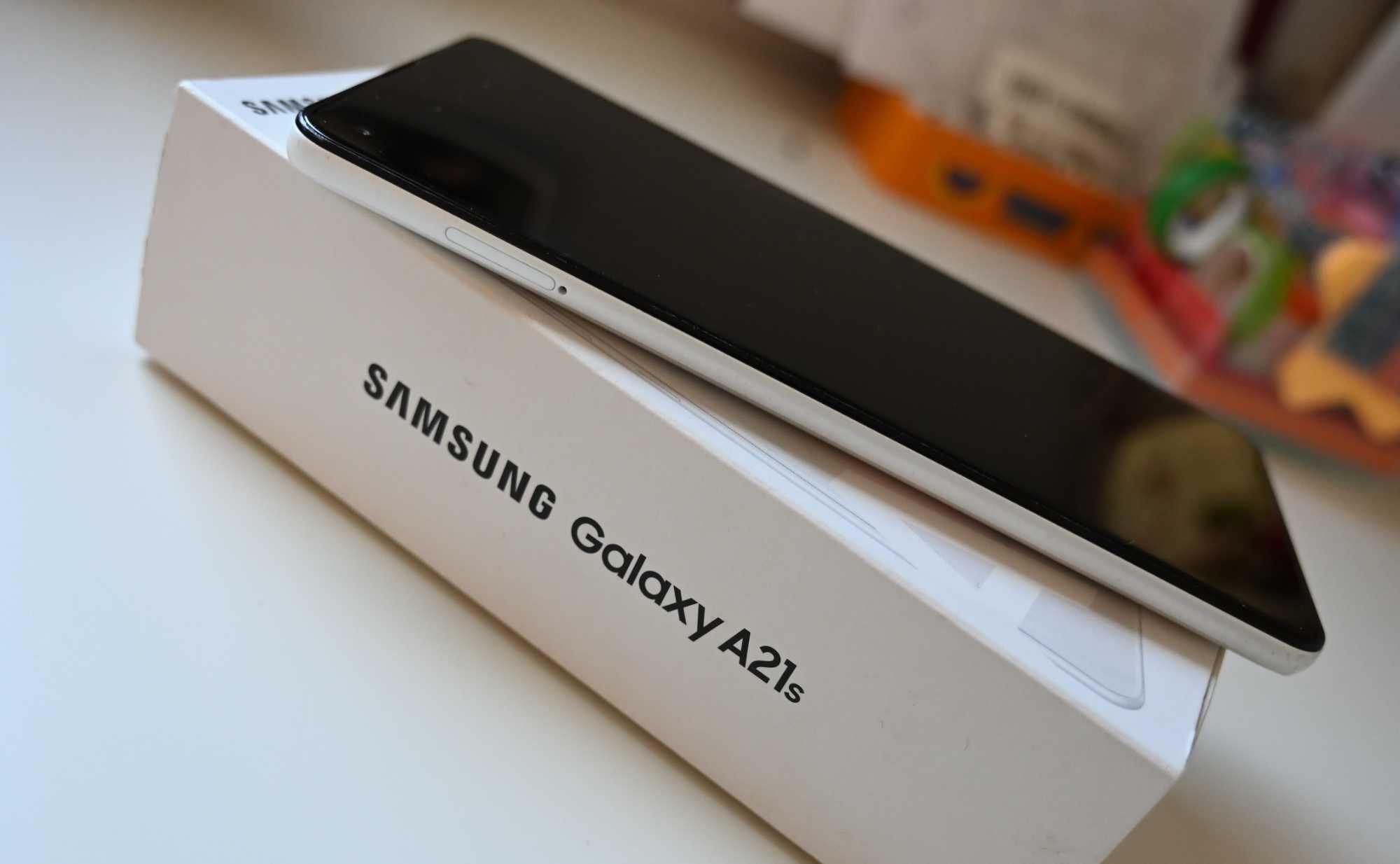 Samsung Galaxy a21s White Stan BDB! Duży ekran!