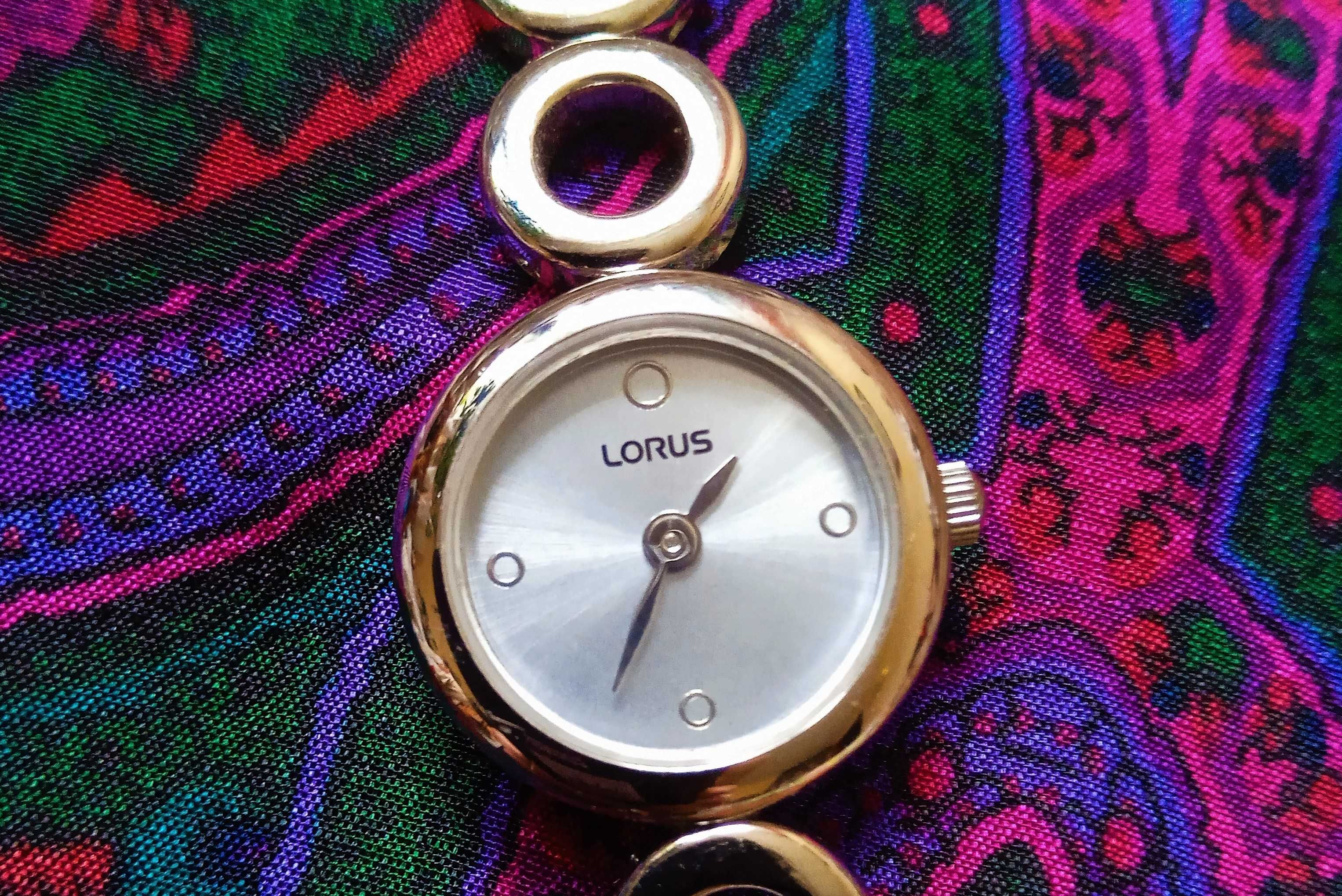 Lorus unikatowy japoński zegarek biżuteryjny