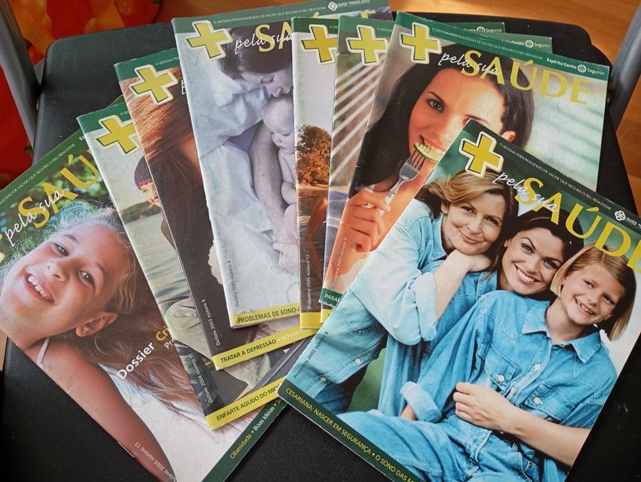 Revistas " Pela sua saúde"