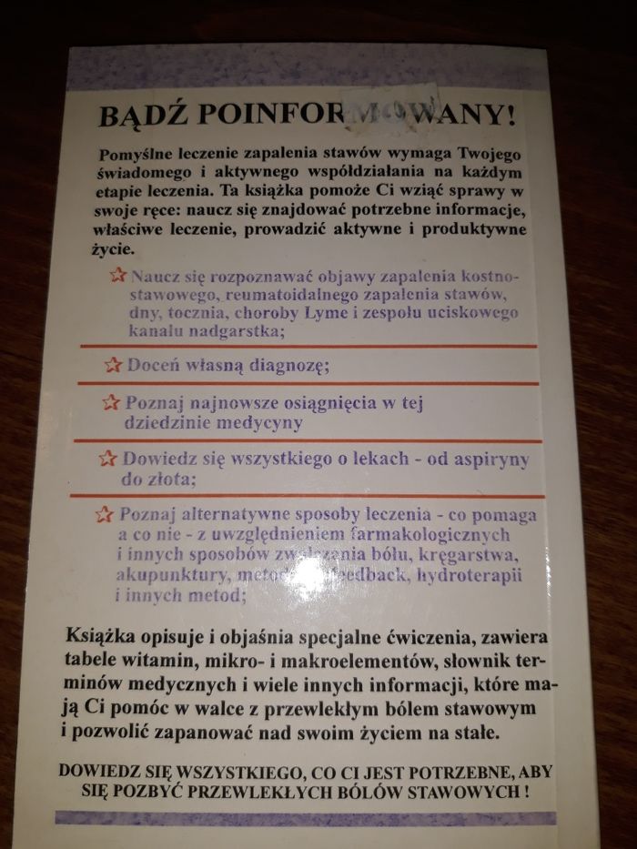 Bóle stawowe poradnik