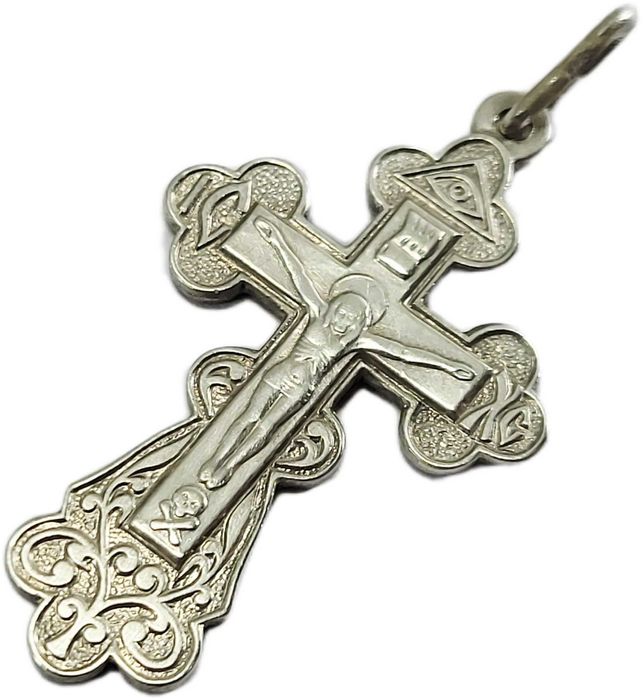 Srebrna zawieszka do łańcuszka krzyżyk 925