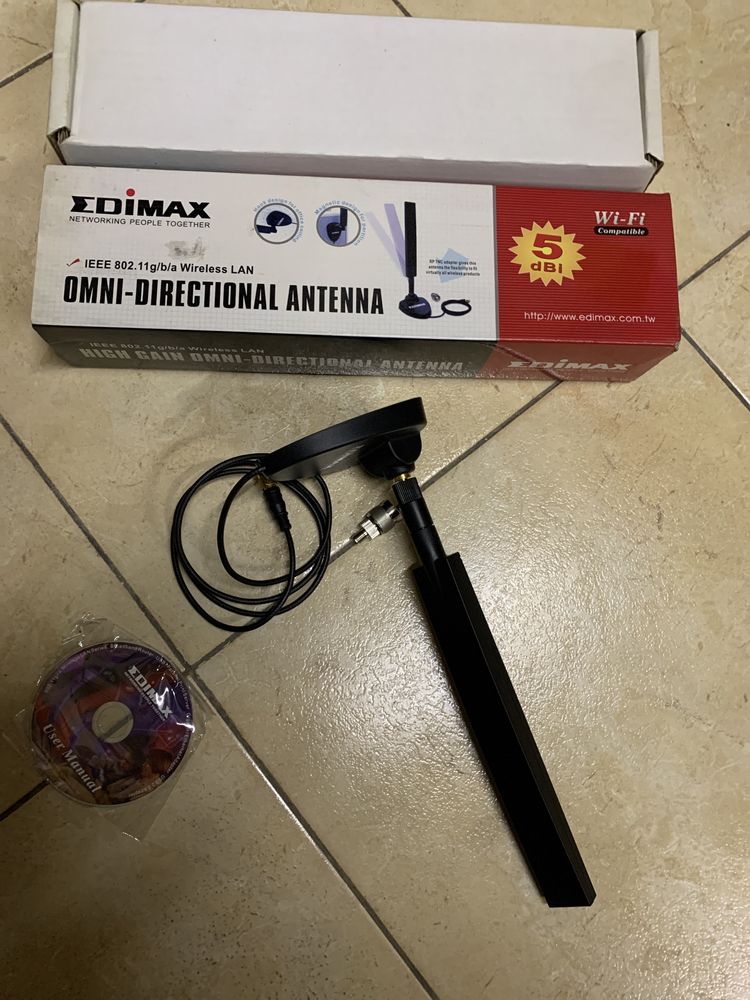 Antena Omni interna - 5dBi, RPSMA EA-IO5D