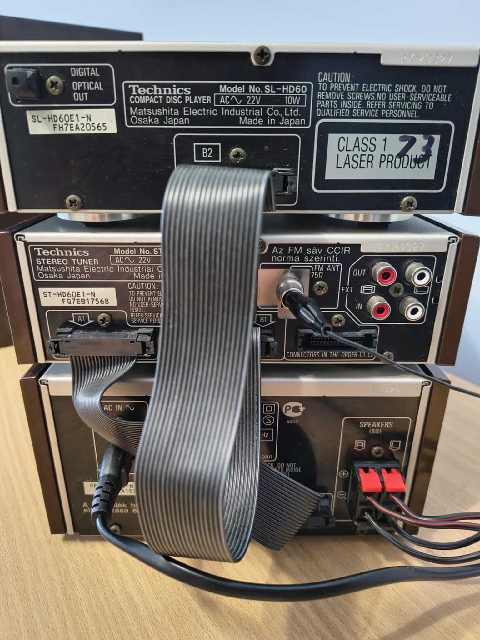 Wieża Technics SE-HD50 ST-HD60 SL-HD60 SB-HD50A Zadbana! Wzmacniacz CD