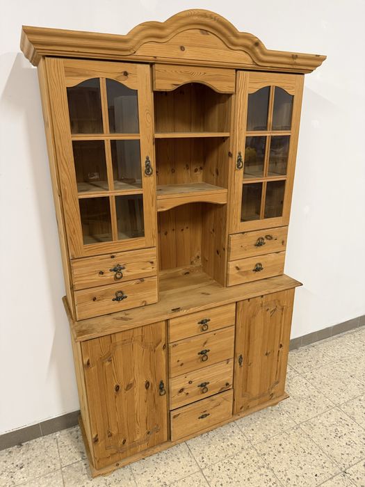 Piękny sosnowy kredens kuchenny komoda super stan dowóz wysyłka