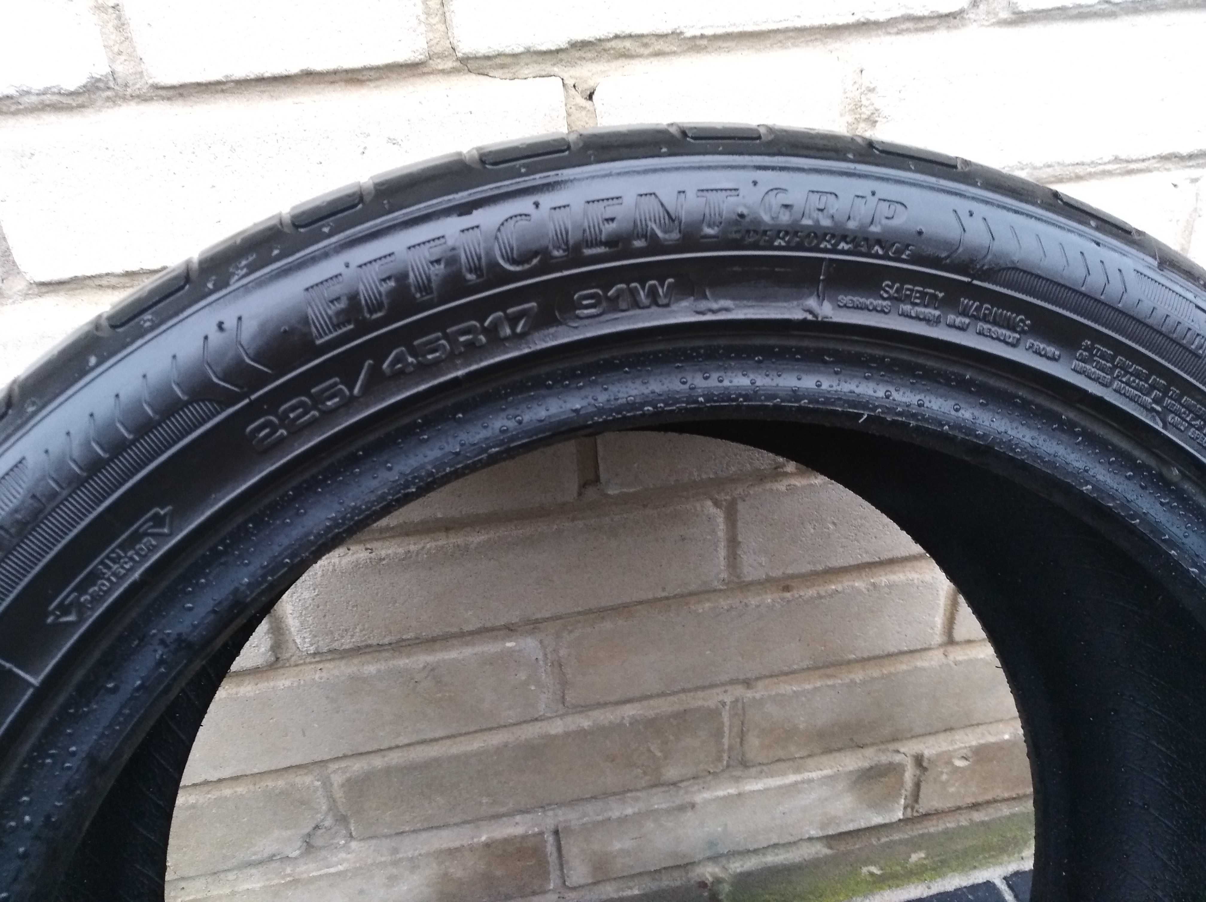 Opony letnie  4szt GOODYEAR 225/45/17