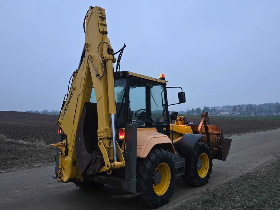 Koparko ładowarka Fermec 965 ze Skandynawii
