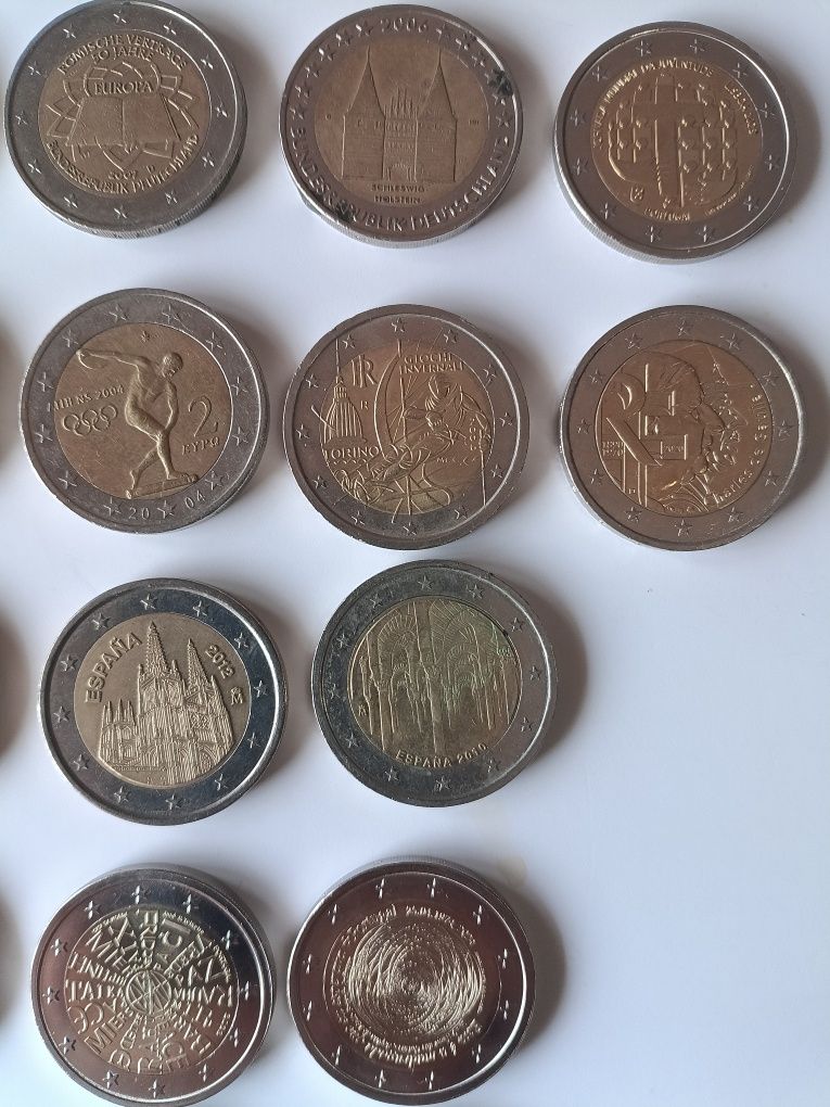 Moedas 2€ comemorativas