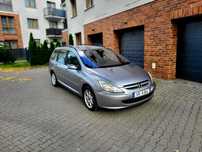Peugeot 307 307*1 właściciel*Klimatyzacja*Zadbany*z Niemiec*Niski przebieg*Hak