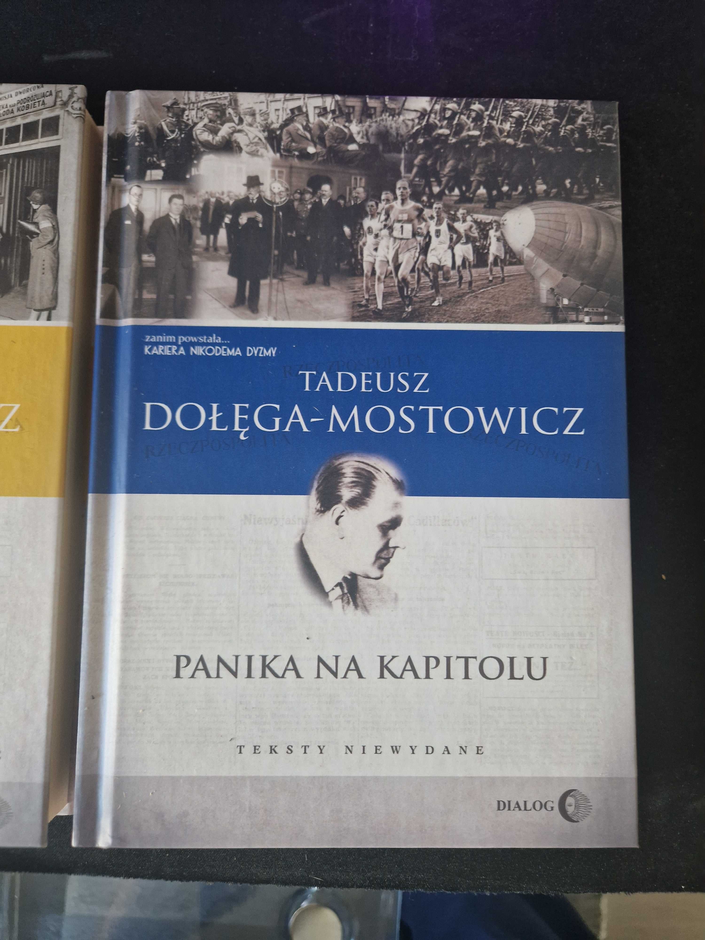 Tadeusz Dołęga-Mostowicz Teksty niewydane 4 tomy Twarda okładka Unikat