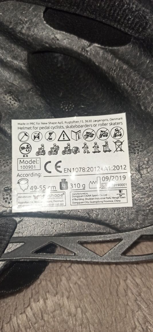 Kask jednorożec dla dziewczynki