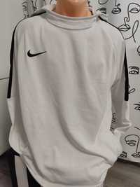 Bluza biała męska z kapturem Nike L