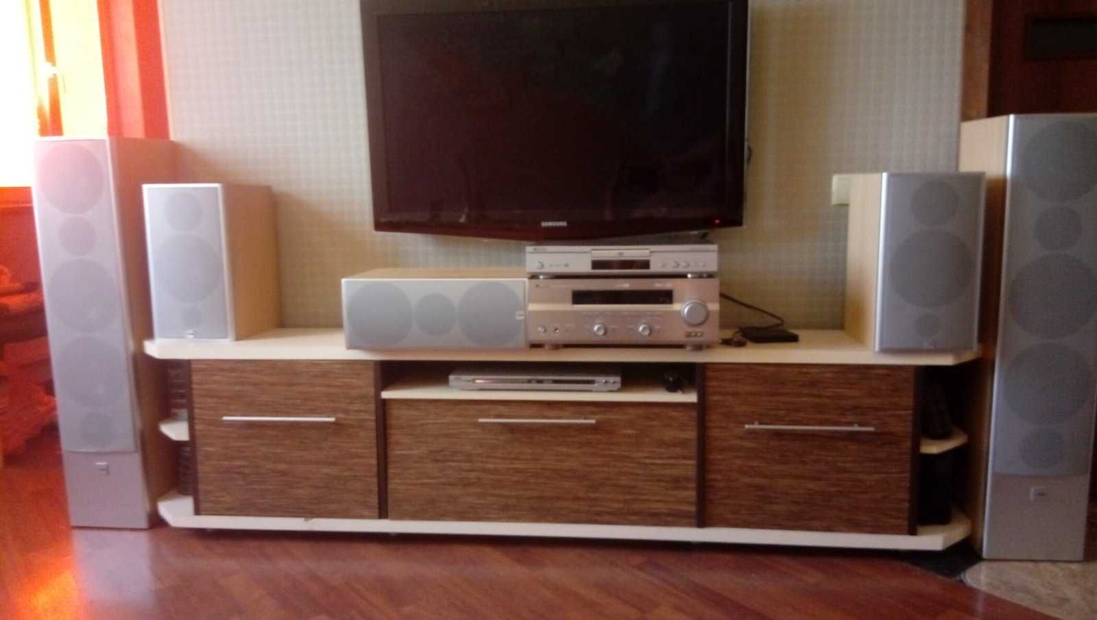 Домашний кинотеатр Hi-Fi Canton 5.0 + AV ресивер Yamaha+CD/DVD Yamaha