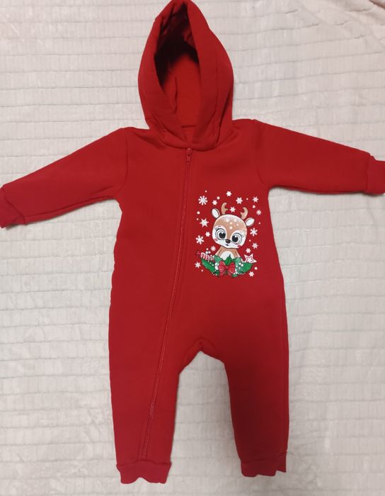 Теплий ромпер на флісі