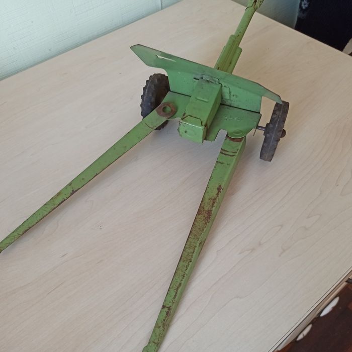 Игрушка СССР пушка металическая
