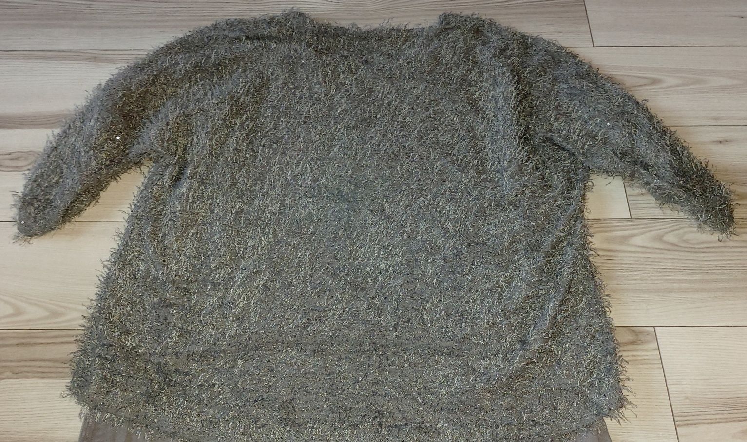 Sweterek milutki średni brąz firmy C&A XL