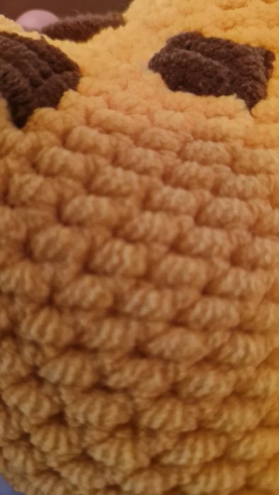 Великий в'язаний жираф ручної роботи, плюшева іграшка амігурумі