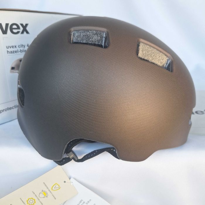 Kask rowerowy Uvex City 4 Mips Hazel Black Matt M 55-58cm