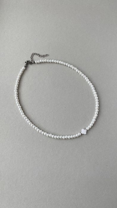 Чокер з перлин, намисто перлини, кольє тренд, ручна робота