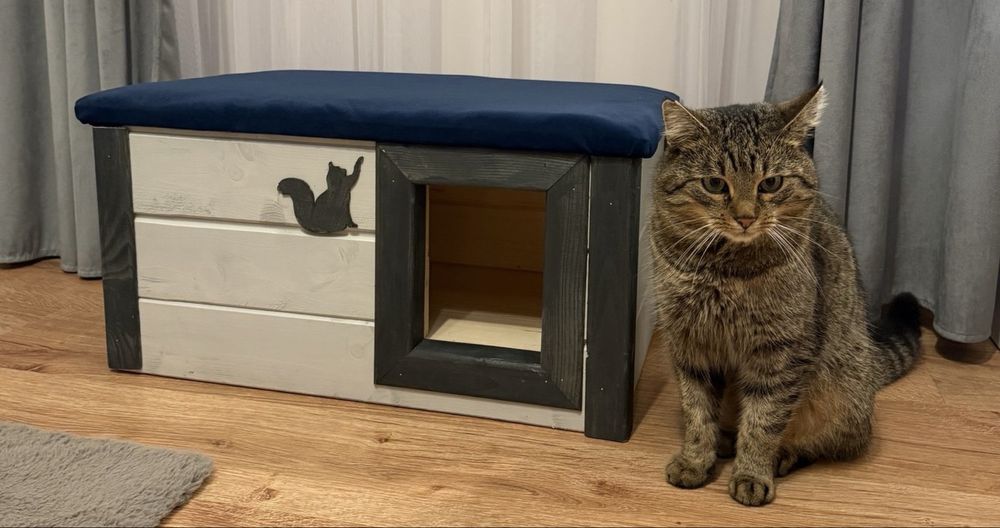 Buda/Legowisko dla Kota 64 x 44