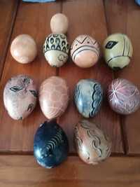 11 ovos de pedra natural