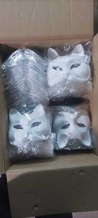 Японская маска кота, косплей, квадробика, териан, маска карнавальная