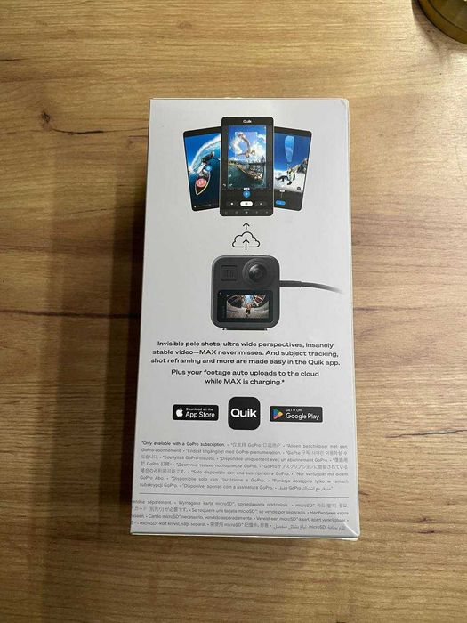 Екшн-камера GoPro GoPro MAX  (CHDHZ-203-RW)