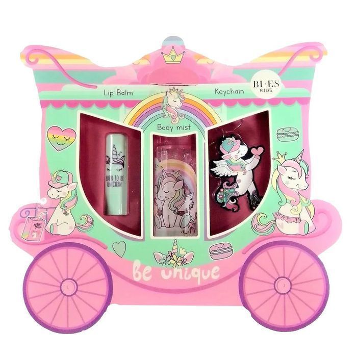 Zestaw Kosmetyków Dla Dzieci Bi-Es Jednorożec Unicorn Różowy