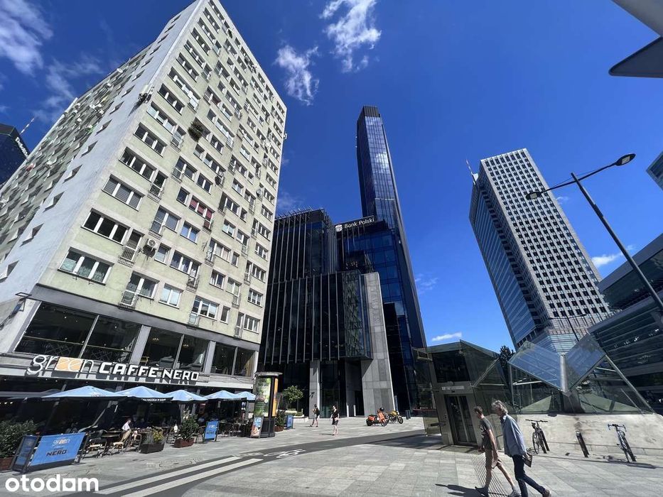 Mieszkanie 50 m² z widokiem, metro Rondo ONZ, gotowe do wprowadzenia