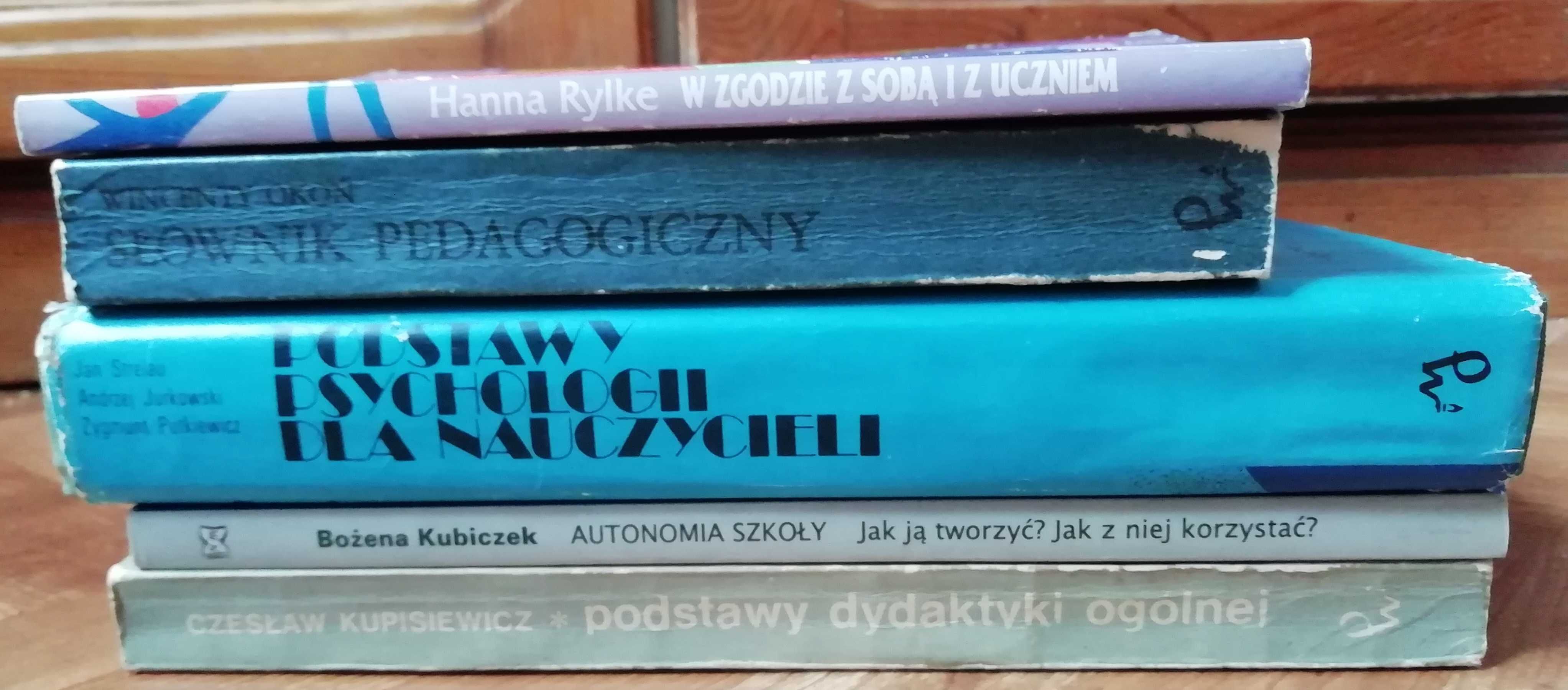 5x Pedagogika, Dydaktyka, Szkolnictwo ZESTAW KSIĄŻEK