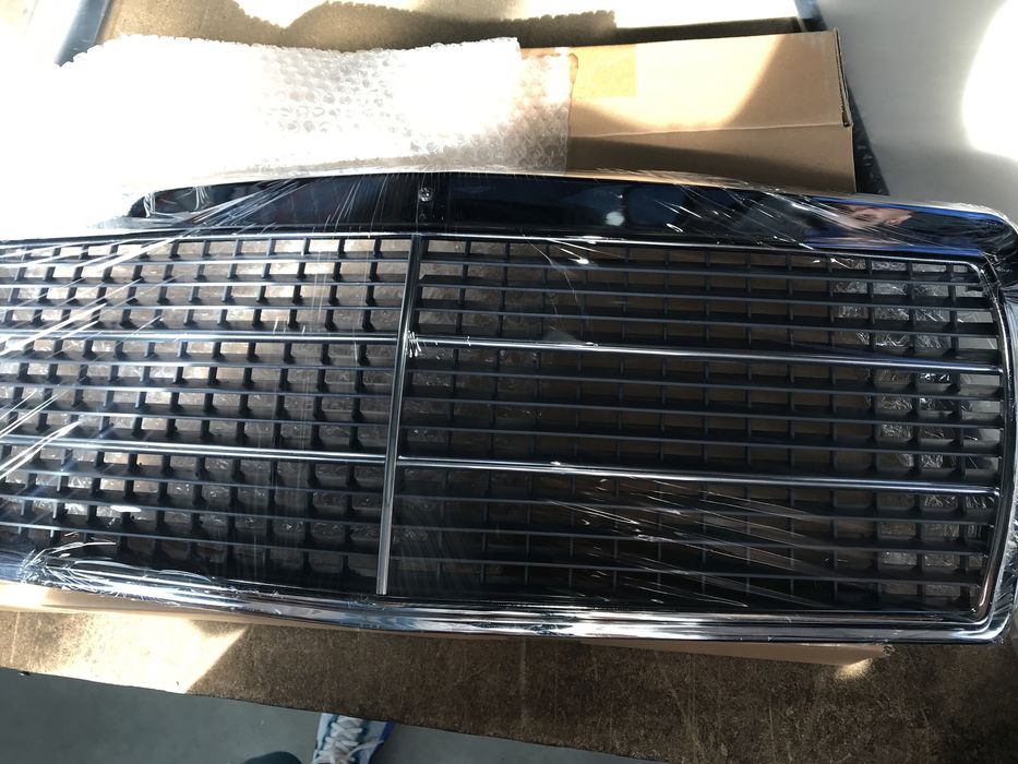 Новая решетка радиатора, Mercedes w210  E class Рестайл Avantgarde