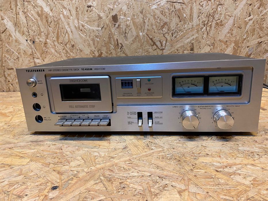 magnetofon Deck Telefunken TC 450M (film pokazowy)