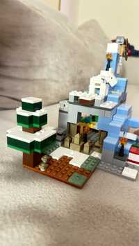 Лего Майнкрафт Замершие вершины lego minecraft