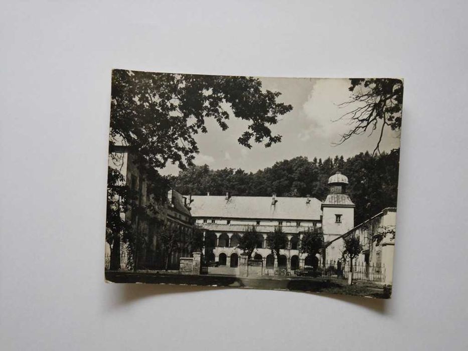 SUCHA BESKIDZKA zamek stara pocztówka zdjęcie