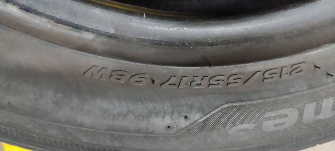 Pneus 215/55r17 Hankook ocasião