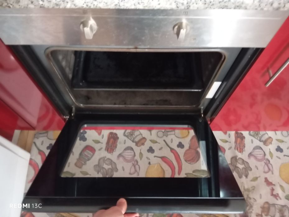 Forno teka sem vidro exterior