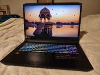 Laptop Acer Nitro5 17,3' - 500GB, 32GB RAM, RTX 3060, AMD Ryzen 7 5800