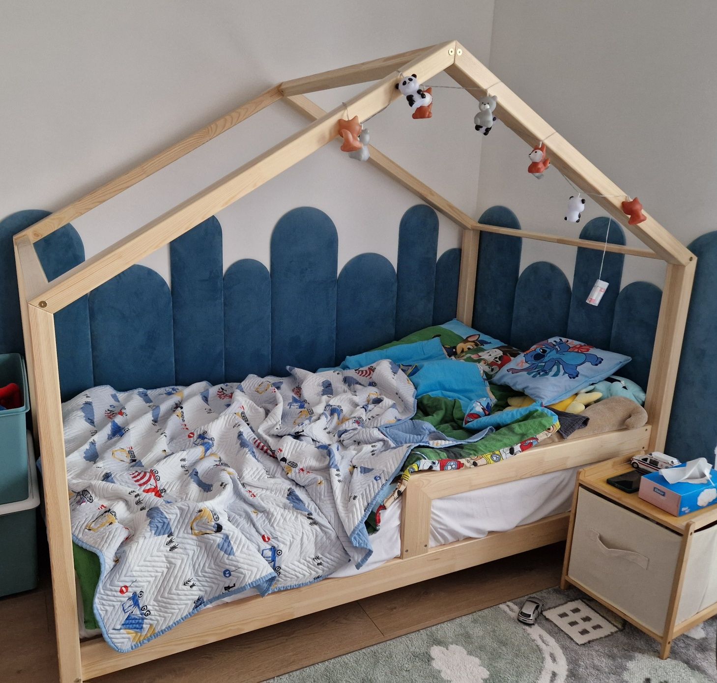 Łóżeczko domek luletto housebad klasyczny