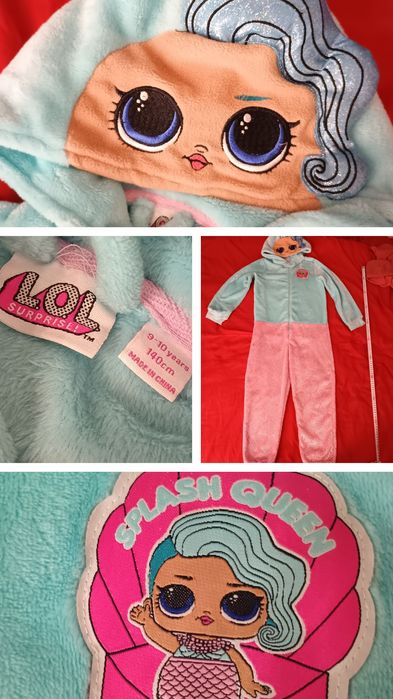 Кігурумі дитяче Primark L.O.L. Surprise для дівчинки рожеве.
В наявнос