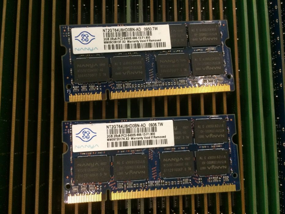 DDR2 2GB SO-DIMM HYNIX, Samsung, Kingston 800 / 667 mHz Intel/AMD