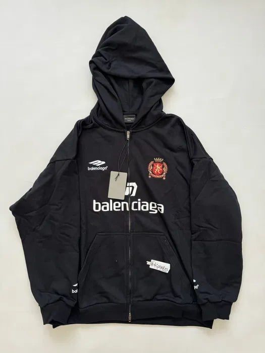 зип худи Balenciaga Paris Soocer Lion Footbal M L