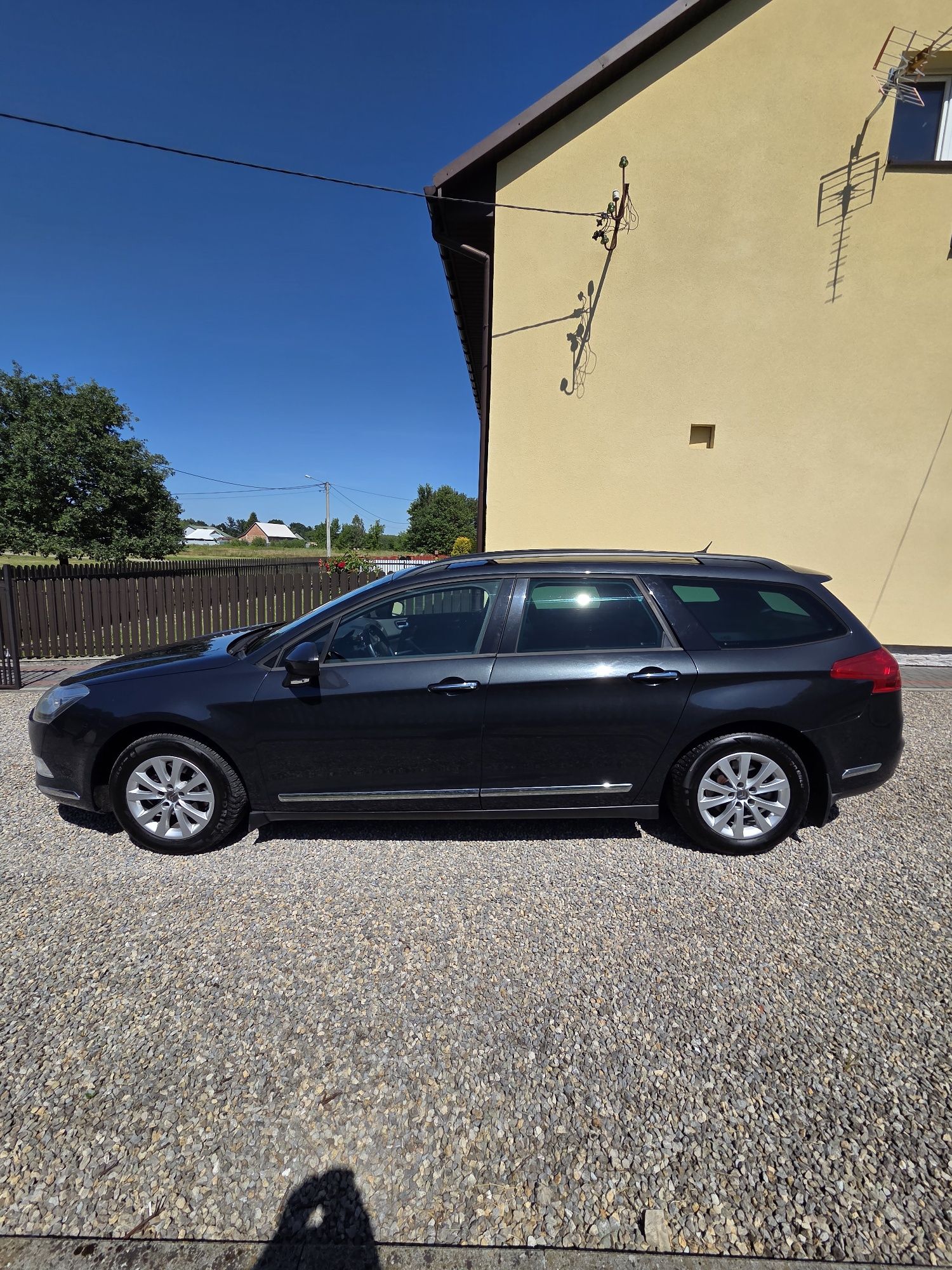 Citroen C5 tourer 1.6Hdi 109km skóry, navi, klimatronik, bez hydro!