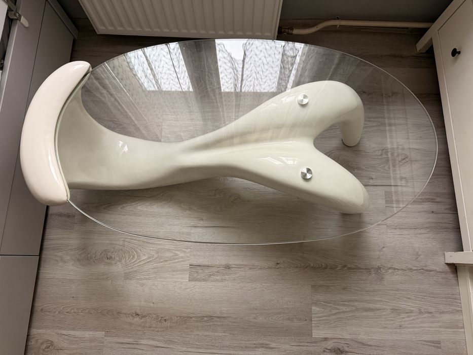 Stolik kawowy biały