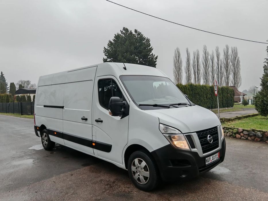 Nissan NV400  L3H2 2.3 dCi 125KM z Niemiec / 3 Osobowy / Klima / Hak / OPŁACONY