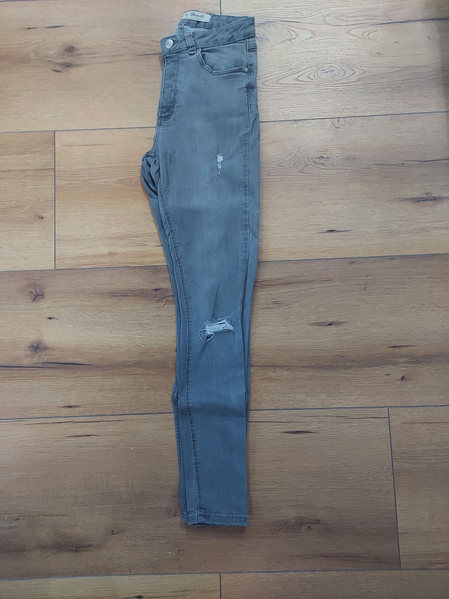 Jeansy skinny rurki high waist wysoki stan Primark, r. M