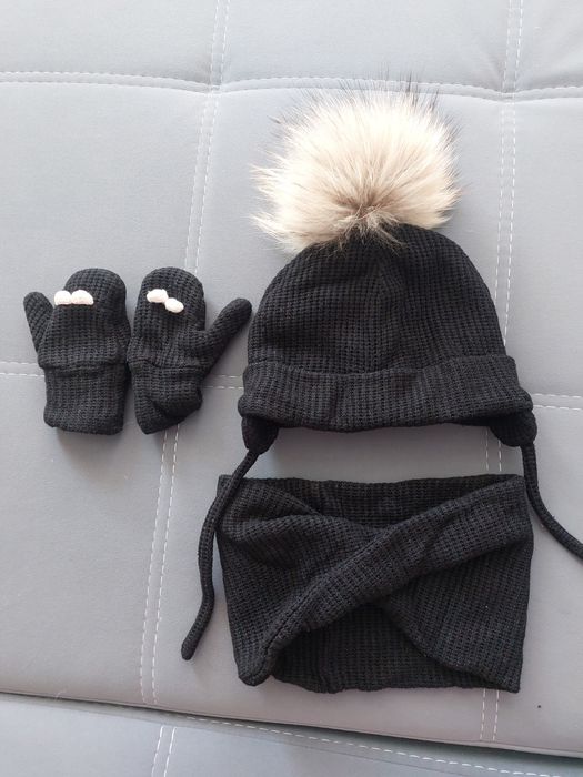 Шапка хомут дитячий