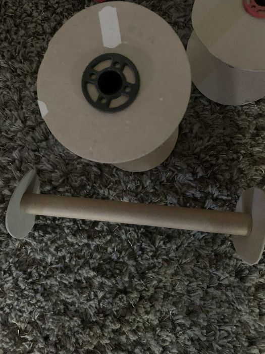 cewki tekturowe z kołem