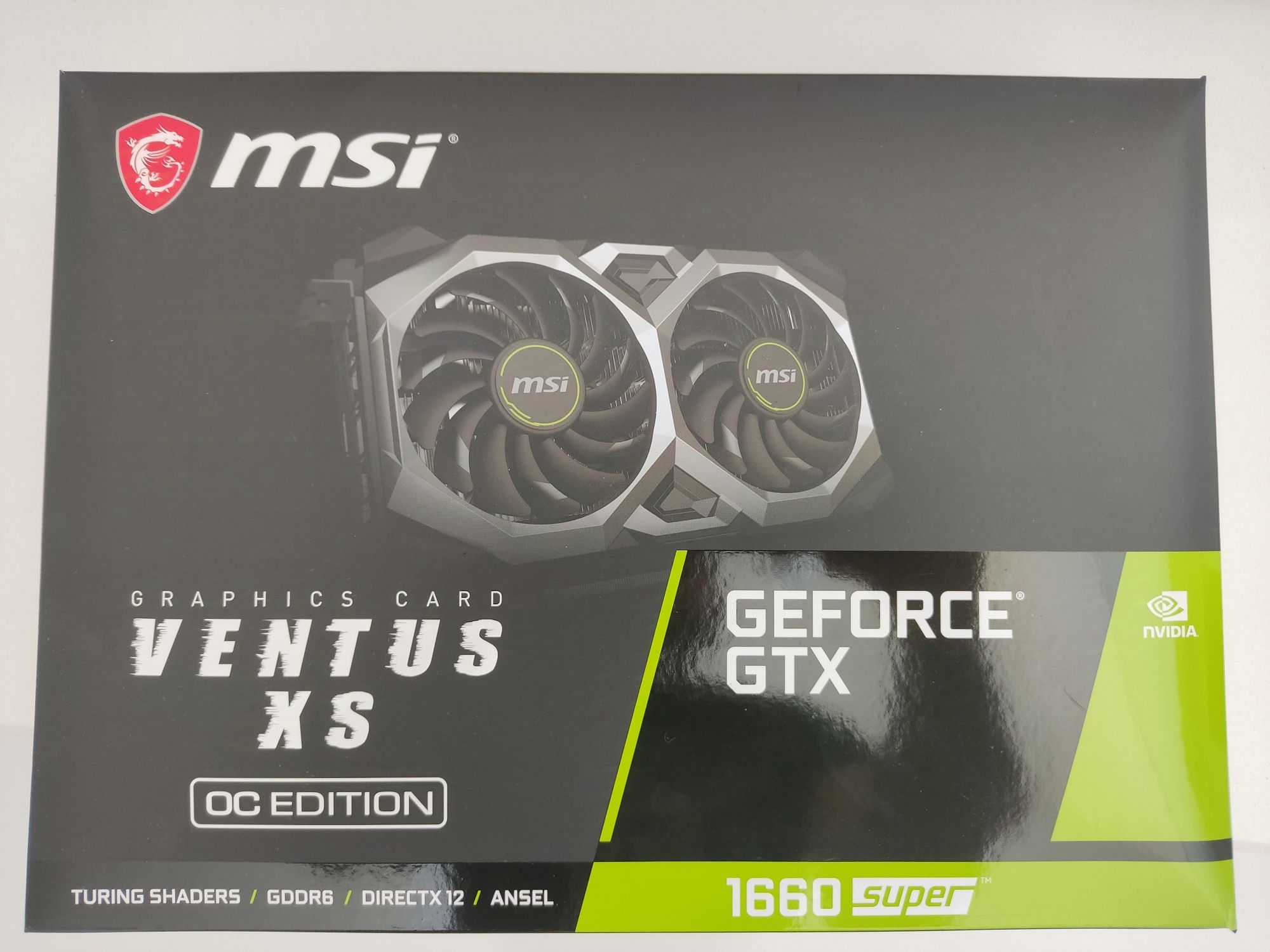 Placa Gráfica MSI GeForce GTX 1660 SUPER Ventus XS OC 6GB GDDR6