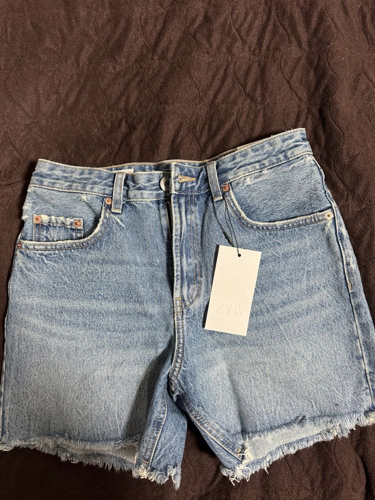 Джинсові шорти zara