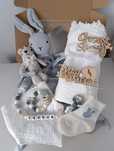 Zestaw prezentowy dla niemowlaka prezent babyshower narodziny chrzest