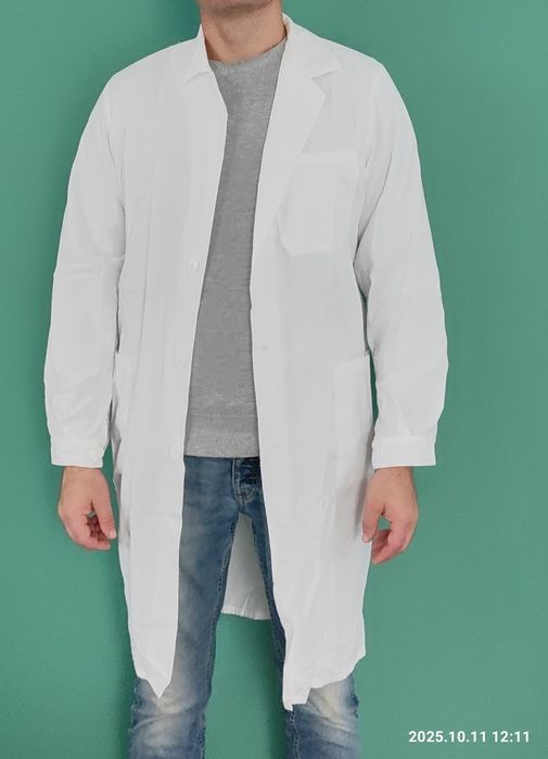 Fartuch lekarski, do zajęć laboratoryjnych